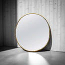 Antique Brass Mirror - Handmade Oval Golden Wall Mirror Antique Brass Mirror - Handmade Oval Golden Wall Mirror