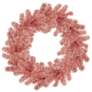 Red and White Tinsel Christmas Wreaths Red and White Tinsel Christmas Wreaths