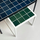 Retro Style Metal Leg Mosaic Double Coffee Table Retro Style Metal Leg Mosaic Double Coffee Table