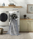 Rosman Blue&Beige  - Promo Washable Area Rug - Clearance Rosman Blue&Beige  - Promo Washable Area Rug - Clearance
