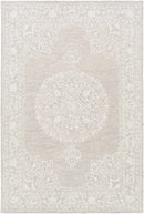 Roessleville Cream Wool Area Rug Roessleville Cream Wool Area Rug