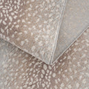 Pointblank Tan Leopard Print Rug Pointblank Tan Leopard Print Rug
