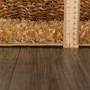 Heavenly Solid Mustard Plush Rug - Clearance Heavenly Solid Mustard Plush Rug - Clearance