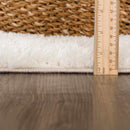 Heavenly Solid Cream Plush Rug Heavenly Solid Cream Plush Rug