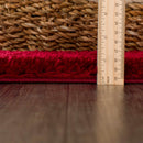 Heavenly Solid Red Plush Rug - Clearance Heavenly Solid Red Plush Rug - Clearance