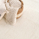 Heavenly Solid Cream Plush Rug Heavenly Solid Cream Plush Rug