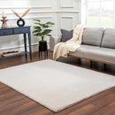 Heavenly Solid Beige Plush Rug Heavenly Solid Beige Plush Rug