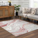 Lively Marble Pink Area Rug Lively Marble Pink Area Rug