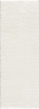 Heavenly Solid Cream Plush Rug Heavenly Solid Cream Plush Rug