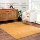 Heavenly Solid Mustard Plush Rug - Clearance Heavenly Solid Mustard Plush Rug - Clearance