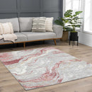Lively Marble Pink Area Rug Lively Marble Pink Area Rug