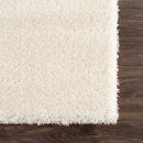 Heavenly Solid Cream Plush Rug Heavenly Solid Cream Plush Rug
