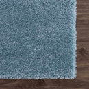 Heavenly Solid Blue Plush Rug - Clearance Heavenly Solid Blue Plush Rug - Clearance