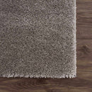 Heavenly Solid Gray Plush Area Rug Heavenly Solid Gray Plush Area Rug