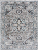 Liverpool Gray & Blue Area Rug - Clearance Liverpool Gray & Blue Area Rug - Clearance