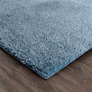 Heavenly Solid Blue Plush Rug - Clearance Heavenly Solid Blue Plush Rug - Clearance