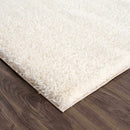 Heavenly Solid Cream Plush Rug Heavenly Solid Cream Plush Rug