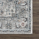 Liverpool Gray & Blue Area Rug - Clearance Liverpool Gray & Blue Area Rug - Clearance