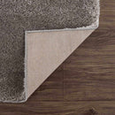 Heavenly Solid Gray Plush Area Rug Heavenly Solid Gray Plush Area Rug