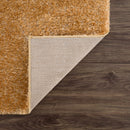 Heavenly Solid Mustard Plush Rug - Clearance Heavenly Solid Mustard Plush Rug - Clearance