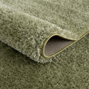 Heavenly Solid Green Plush Rug - Clearance Heavenly Solid Green Plush Rug - Clearance