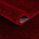 Heavenly Solid Red Plush Rug - Clearance Heavenly Solid Red Plush Rug - Clearance