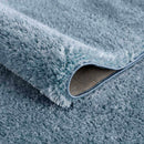 Heavenly Solid Blue Plush Rug - Clearance Heavenly Solid Blue Plush Rug - Clearance