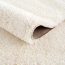 Heavenly Solid Cream Plush Rug Heavenly Solid Cream Plush Rug