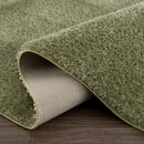 Heavenly Solid Green Plush Rug - Clearance Heavenly Solid Green Plush Rug - Clearance
