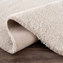 Heavenly Solid Beige Plush Rug Heavenly Solid Beige Plush Rug