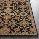 Salix Hand Tufted Black Wool Rug Salix Hand Tufted Black Wool Rug