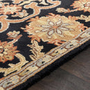 Salix Hand Tufted Black Wool Rug Salix Hand Tufted Black Wool Rug