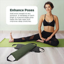 Yoga Sandbag 10 lb ( SAND FILLED ) dust free sand bag, yoga, photography, pilates - Made in USA Yoga Sandbag 10 lb ( SAND FILLED ) dust free sand bag, yoga, photography, pilates - Made in USA