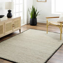 Ayumu Beige Hand Woven Wool Area Rug Ayumu Beige Hand Woven Wool Area Rug