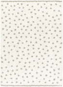 Chaia Dotted Cream & Gray Plush Rug Chaia Dotted Cream & Gray Plush Rug