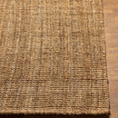 Ambel Chocolate Brown Camel Jute Area Rug Ambel Chocolate Brown Camel Jute Area Rug