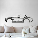 1965 Shelby Cobra Metal Car Wall Art - MT0075 1965 Shelby Cobra Metal Car Wall Art - MT0075