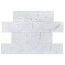 Shell Stone White Tumbled Pavers 18"x36"x1 1/4" Outdoor Garden  Shell Stone White Tumbled Pavers 18"x36"x1 1/4" Outdoor Garden
