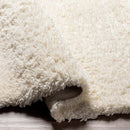 Siari Solid Cream Plush Rug Siari Solid Cream Plush Rug