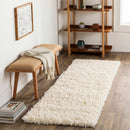 Siari Solid Cream Plush Rug Siari Solid Cream Plush Rug