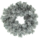 Silver Tinsel Christmas Wreaths Silver Tinsel Christmas Wreaths