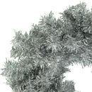 Silver Tinsel Christmas Wreaths Silver Tinsel Christmas Wreaths