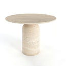 Charissa Travertine Dining Table Charissa Travertine Dining Table