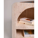 Thoosa Travertine Nightstand Thoosa Travertine Nightstand