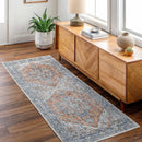 Ezri Rust Washable Area Rug Ezri Rust Washable Area Rug
