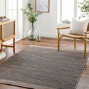 Navy Elle Jute Rug Navy Elle Jute Rug