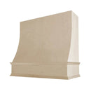 Unfinished Wood Range Hood With Sloped Front and Decorative Trim - 30", 36", 42", 48", 54" and 60" Widths Available Unfinished Wood Range Hood With Sloped Front and Decorative Trim - 30", 36", 42", 48", 54" and 60" Widths Available