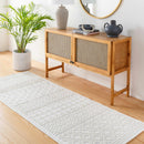 Drago White Washable Area Rug Drago White Washable Area Rug