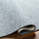 Alyra Light Blue Solid Area Rug - Clearance Alyra Light Blue Solid Area Rug - Clearance