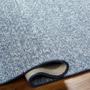 Alyra Blue Solid Area Rug Alyra Blue Solid Area Rug
